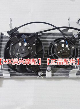 原厂追600赛600RR水箱总成QJ600GS-3A/3B发动机散热器风扇冷却箱