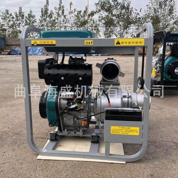 柴油污水泵 便携式四轮推车柴油机组自吸泵 6寸排涝泵,五金/工具,水泵,淘宝优惠券,粉丝福利购,淘宝优惠卷