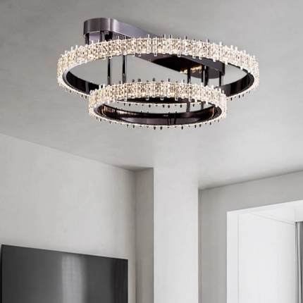 意式极504简奢轻大气客厅吸顶灯现代简约吸餐厅家主卧室设计用师