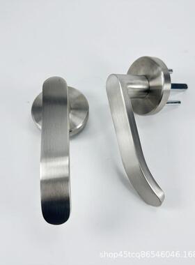 不锈钢锁防火锁通用型家间用室内F-046门洗手锁浴门室厕所三杆式