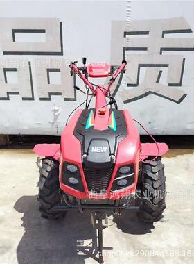 16马力油电启动微耕INL机农用小型旋柴耕胎犁地水机田大轮打垄耕