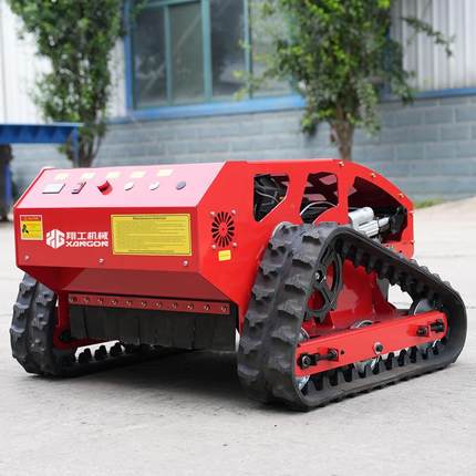 源头厂家履带IBK式割草小机遥智能型汽油遥控割草机控园除草碎果