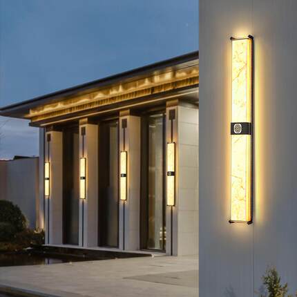 新式户外壁TXFYS008别庭院大门两侧门中柱装饰灯室外玄关灯走廊防