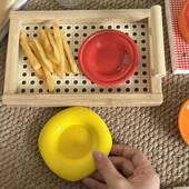 汉堡包碟调味碟陶瓷家房用小碟餐具套装 厨多用蘸料号小寿司酱BCC