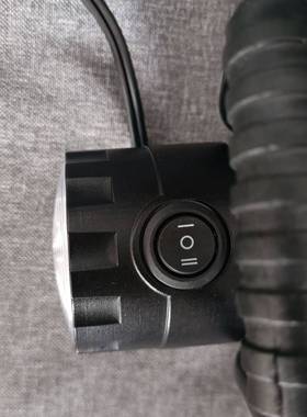 BROOKSTONE车载充气泵带灯汽车轮胎打气泵便携式12V充气泵