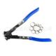 17IHR0pcs盒装 不锈钢耳无极喉箍组合 蓝色境手柄球笼卡箍钳跨厂单