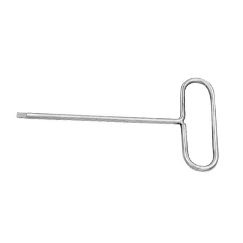 WE741DO维度不内锈T型六角扳手34耐腐蚀钢防磁不锈钢0工具内六角