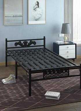 折叠床单人床床公KXK室午休床用家午睡床办简易床铁便携陪护铁艺