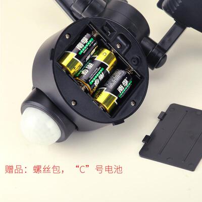 户外FDI-M502双头LED人体感应灯阳道台走廊动过楼梯智能自人体灯