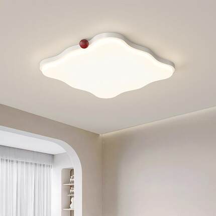 现简约谱长方形客厅两灯全代光护眼大厅主灯三室厅吸顶706灯套餐