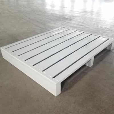 立体库托盘金属托盘厂家四面进叉物流托盘常规喷塑铁栈板