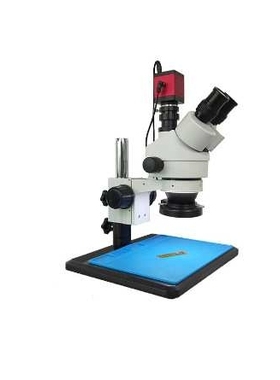 Efix 3.5-45X 13MP三目立体焊接显微镜镜架数码相机维修手机