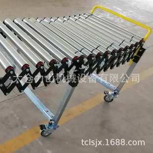 伸缩滚筒线快递物流电动输送线车间输送机厂家供应装 卸货