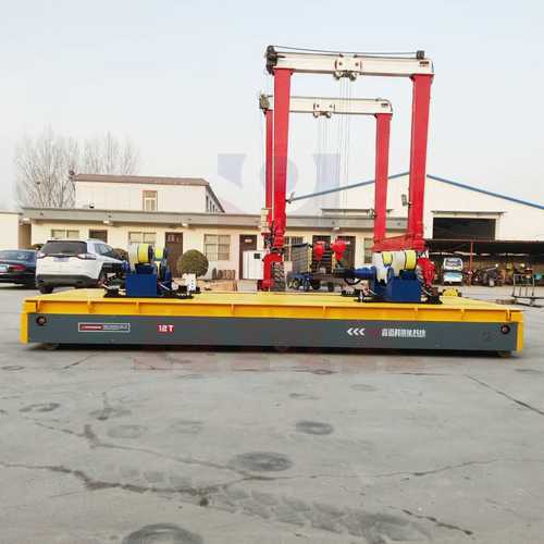 重载模具蓄电池电动平车蓄电池无线工业移动承重车移动无轨胶轮车