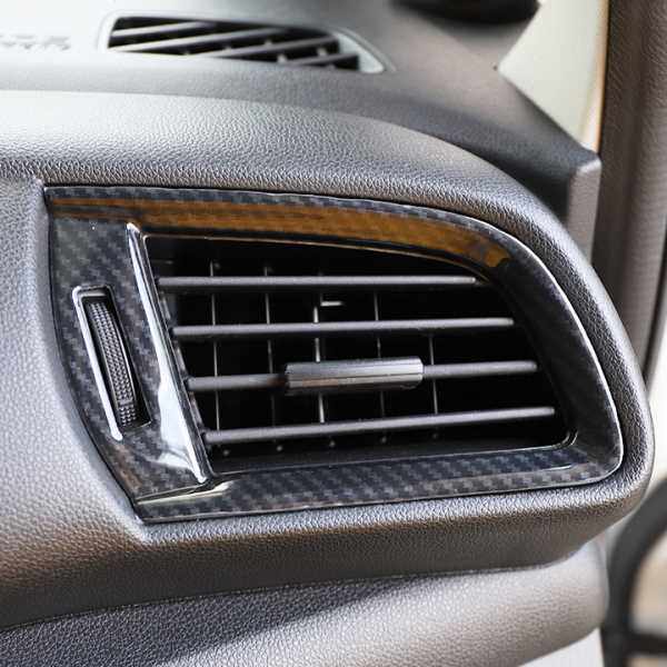 右钛右舵14-18款飞度车方向盘中控风口内装饰碳纤维改装汽车用品