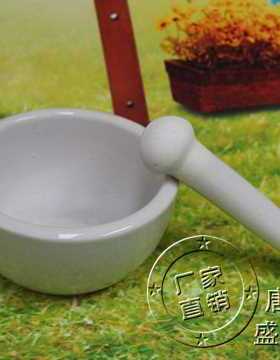 ［盛兴瓷厂］ 216mm 陶瓷乳钵 瓷研钵