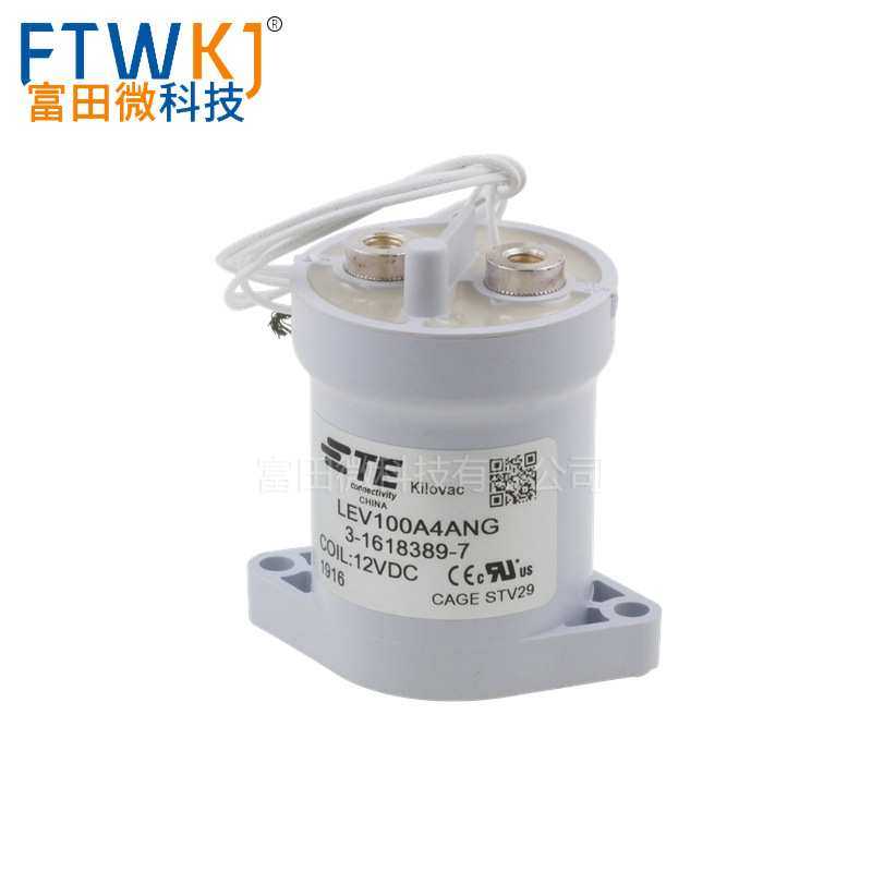 LEV100A4ANG泰科继电器3-1618389-7继电器线圈12V耐压900V100A