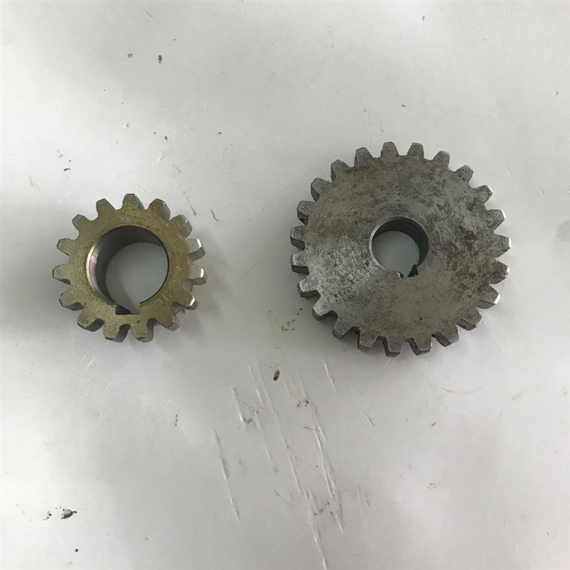 农用车配件常发单缸水冷柴油机CF176起动齿轮启动主动 从动齿轮