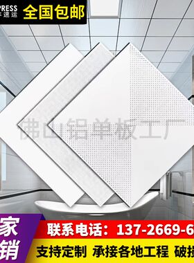 金霸乐思龙铝扣板吊n顶铝单板冲孔幕墙门头镂空氟碳喷涂造型天花
