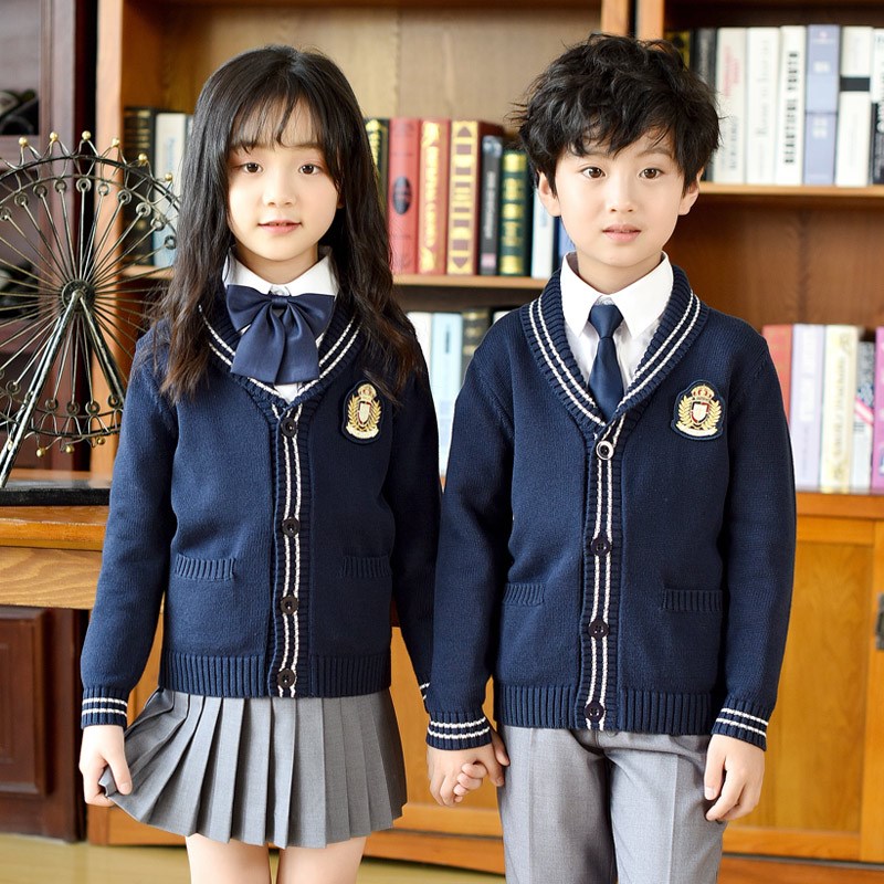 幼儿园园服新款春秋冬季长袖男女A英伦学院风中小学生校服班服套