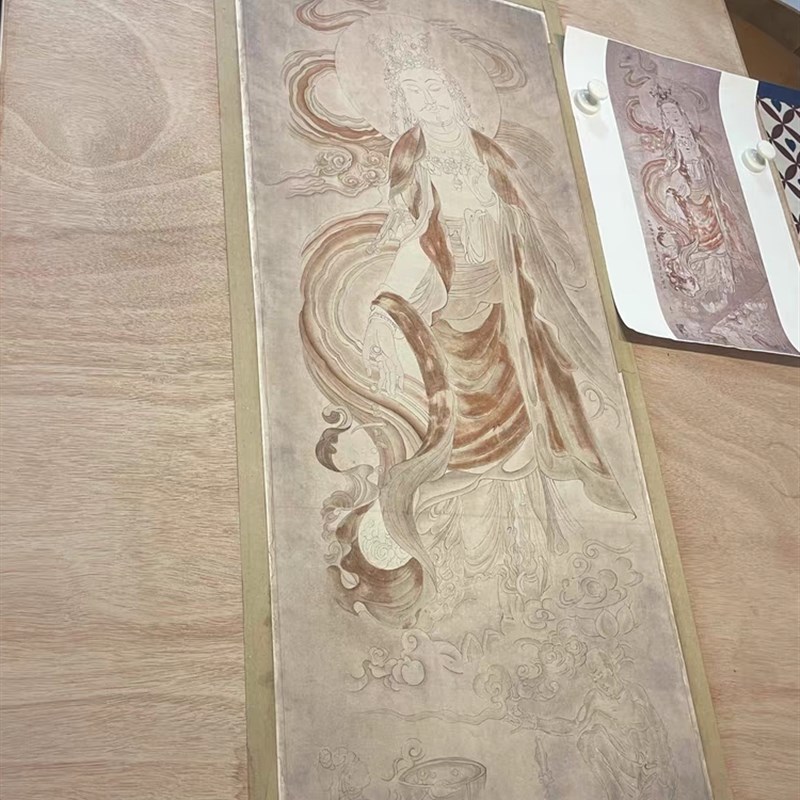 国展画板b背板工笔裱板 水彩 素描 科幻画 图纸画板磁性画板