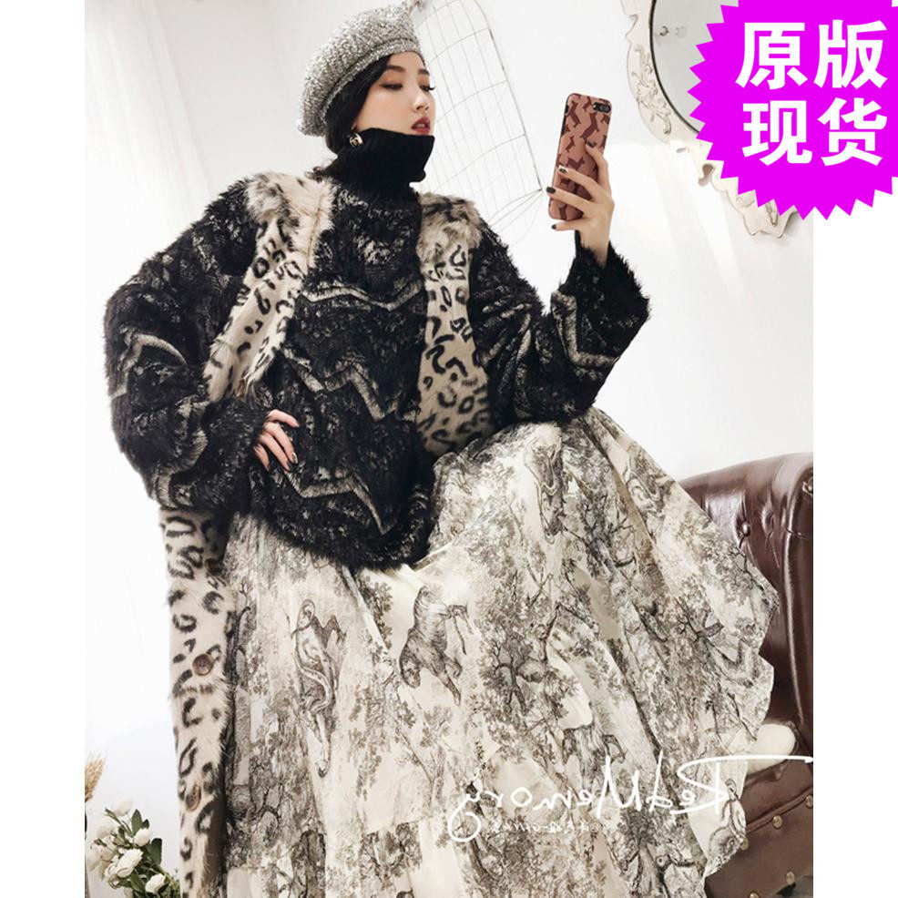 洋气新店RM很仙的毛衣女2020新款宽松高领打底内搭Z慵懒风百搭
