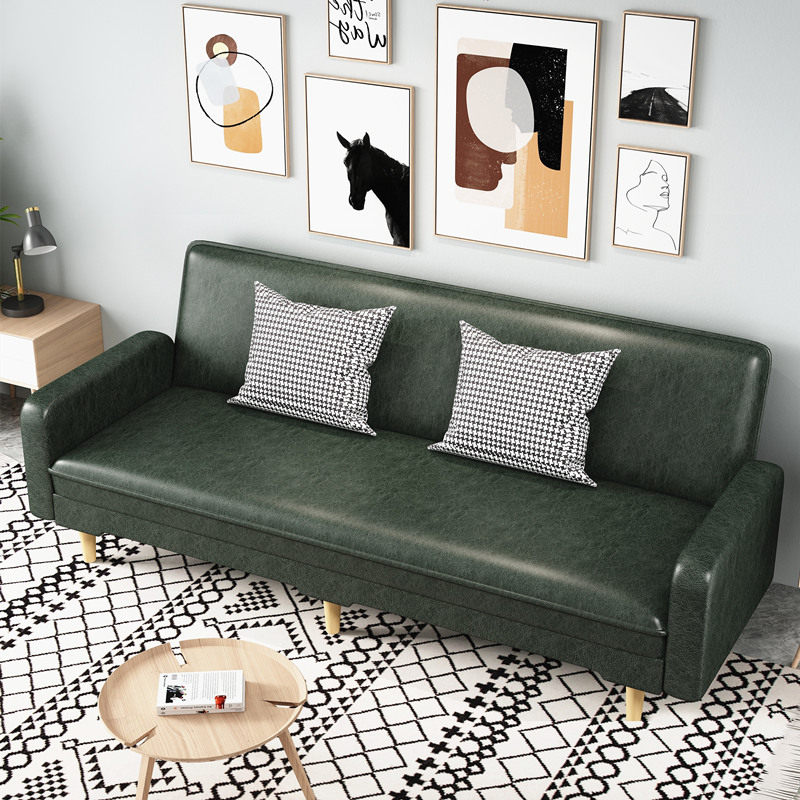 租房阳台小户型双人三人皮沙发床组合简易沙发床两用可折叠床单人,住宅家具,皮布沙发,淘宝优惠券,粉丝福利购,淘宝优惠卷