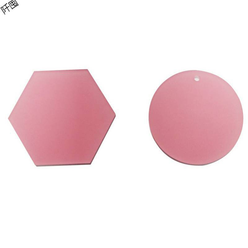 厂促均光板扩散板灯罩板红色磨砂亚克力板粉红单砂透光有机玻璃板