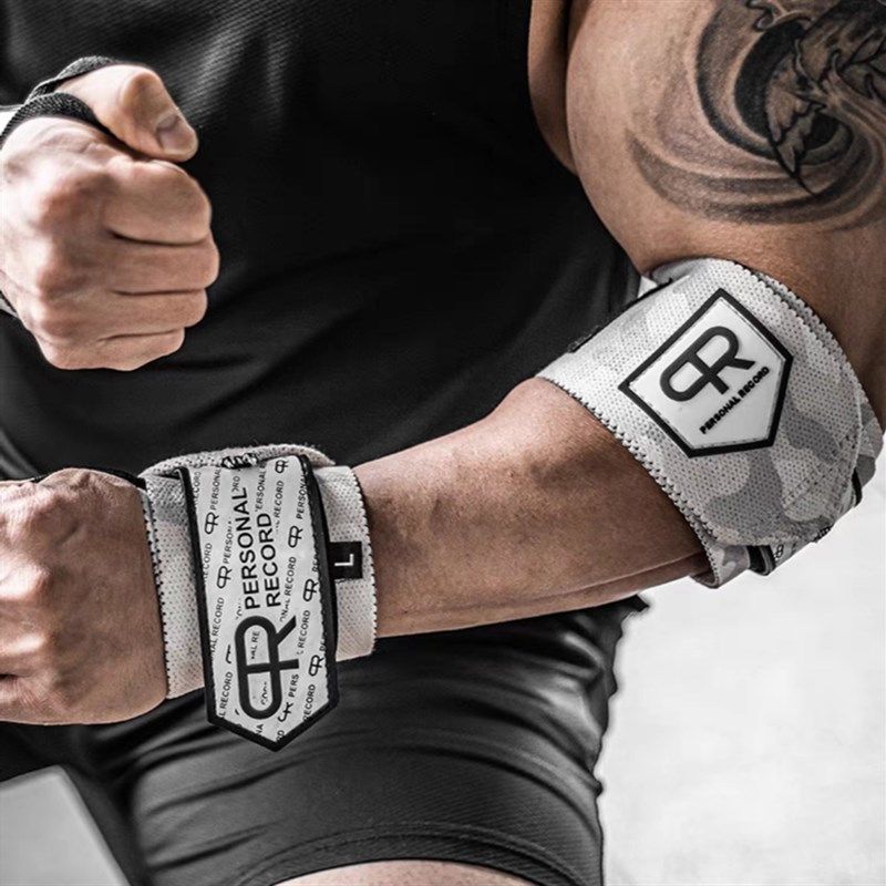 PR轮子哥护腕男健身训练卧推助力举重力量举健美防扭伤护手腕