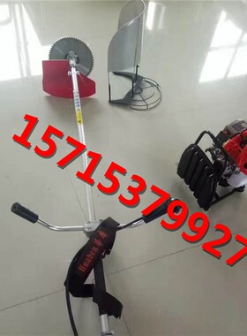 大马力140割草机四行程揹负式侧挂除H割草机汽油玉米水稻收割机