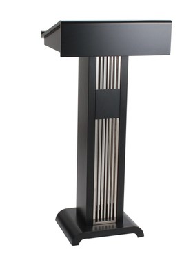 白色讲台桌演讲台餐厅迎宾台酒店简约现代司仪接待发言讲台主持台