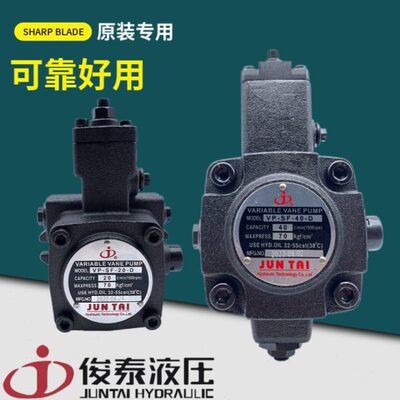 JUNTAI俊泰油泵VP-SF-40-D 30-D 120KG公斤叶片泵 20 15 12 A B C
