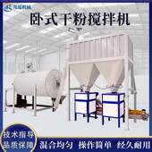 GLHL1.0圆型卧式 自动干粉砂浆膏体混合机U型不锈钢搅拌输送一体机