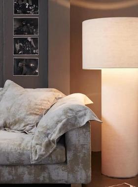 现板代约诧落寂风简卧室床头BZ-02样间布艺黑色台灯意大利管状客