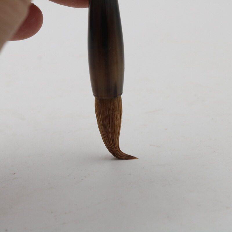 艺轩角若朴若朴毛笔寻狼毫专业书法牛毛笔纯狼毫毛笔行书毛笔斗湘