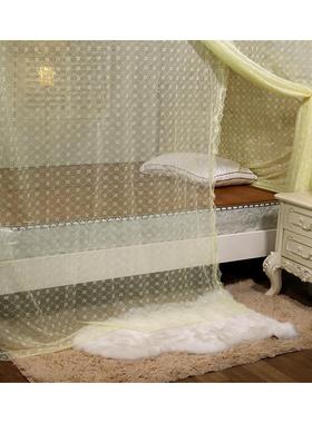 1款帐家用1.8m床.2米2.0新x2.2落AXA地加厚加密蚊宫廷蚊帐1.5米床