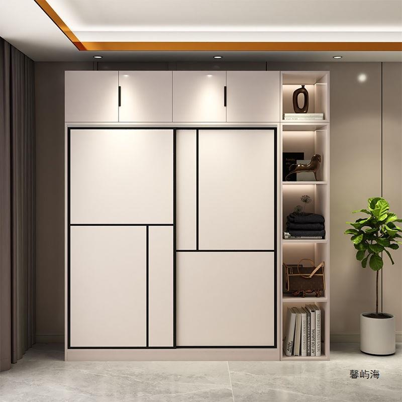 衣柜家用室柜子出租屋推拉门FPW储物柜柜小户型衣服简纳易多层卧