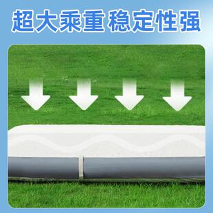 阿拉尼熊充气床垫TPU丝气垫气床外垫40cm户室内加厚床垫打充地铺