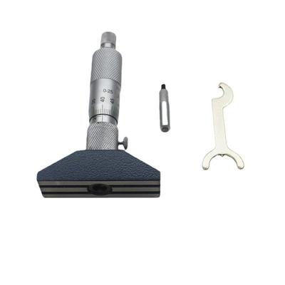 成【0量深度千分尺】0-3084325/0量-100/0-150精度.01孔深测深度