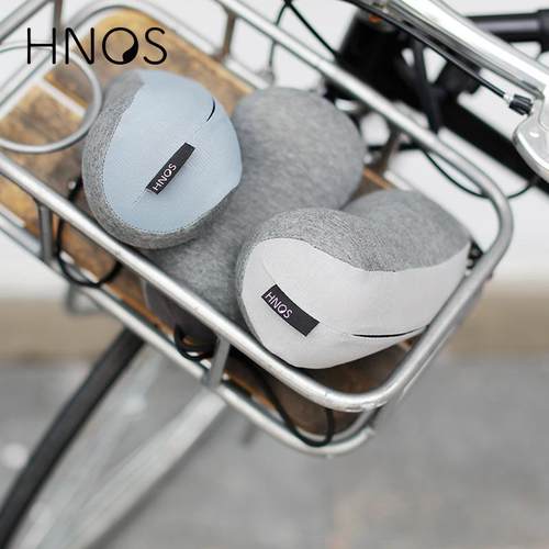 Hnos公豆豆迷你颈便收纳午睡枕携TP-021办护颈记枕忆棉枕趴睡枕头