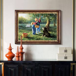 童房装 卧美室壁画玄关 画男孩女孩房FM641245间床头挂饰画现代儿式