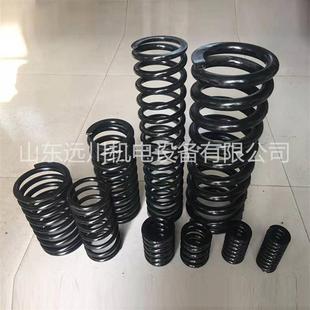 矿车1吨碰弹簧矿用矿车头缓冲弹碎簧机机械弹簧破缓冲弹簧