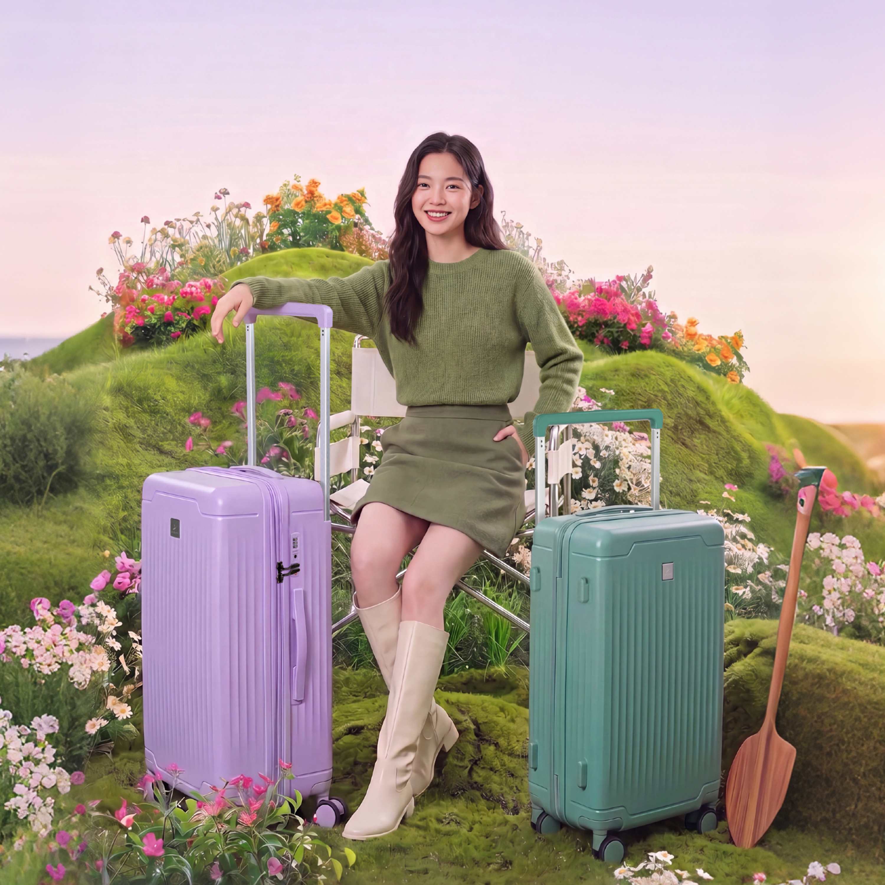 2026叶子王大容量行李箱20寸 9元 - 线报酷