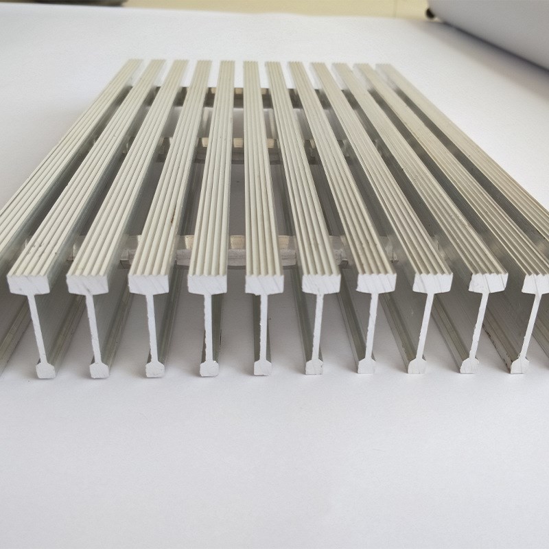 直发铝合金马道格栅板平台走道铝格板光伏化工码头建筑铝格栅