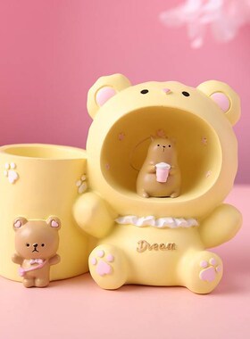 可爱少女小夜灯女孩m摆件创意女童公主儿童房间装饰品卧室布置摆