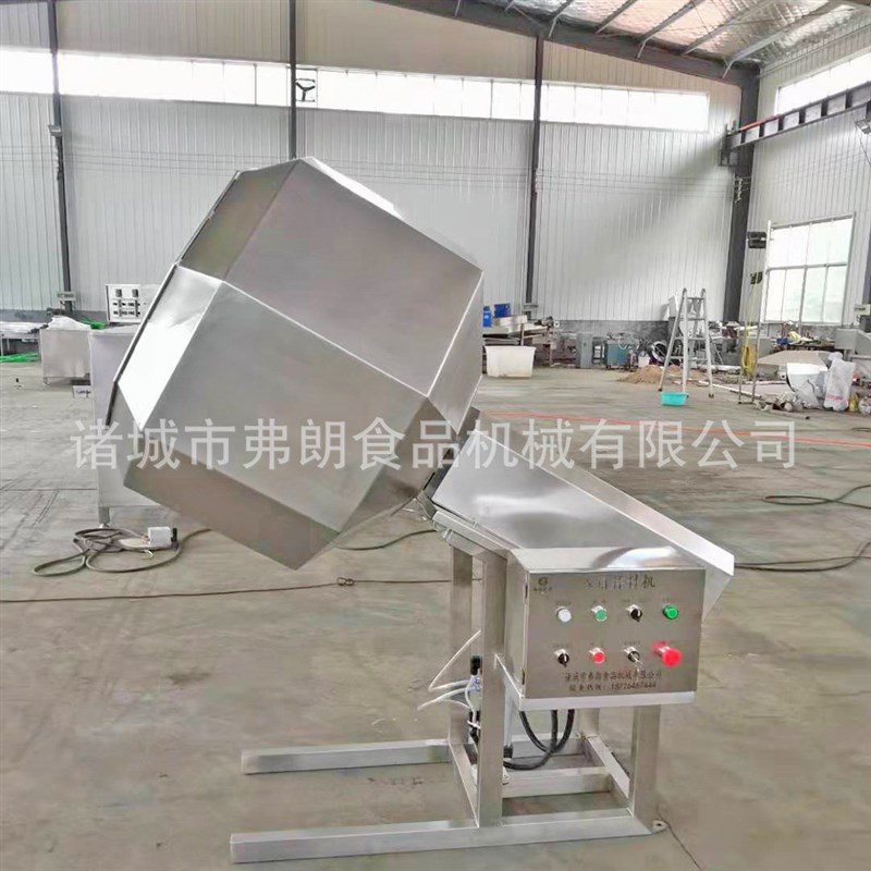 食品用包浆调味搅拌机 全自动椒盐花生调味拌料机 不锈钢拌料机