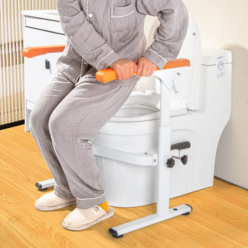 老年人马桶扶手架家用卫生间防滑助力栏杆浴室坐便器助力架免打孔
