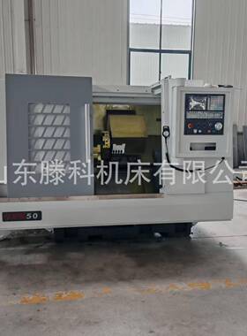 TCK36A小型斜床身线轨数控车床45°斜床身整体铸造