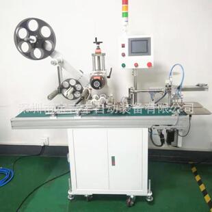 镜片工艺品礼盒包装盒自动贴标机高效精准自动贴标签自动收料