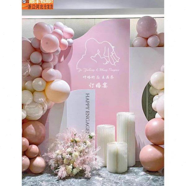 女神求婚结婚布置告白装饰KT板网红订婚生日宴粉色背景板场景简约,节庆用品/礼品,装扮布置套餐,淘宝优惠券,粉丝福利购,淘宝优惠卷